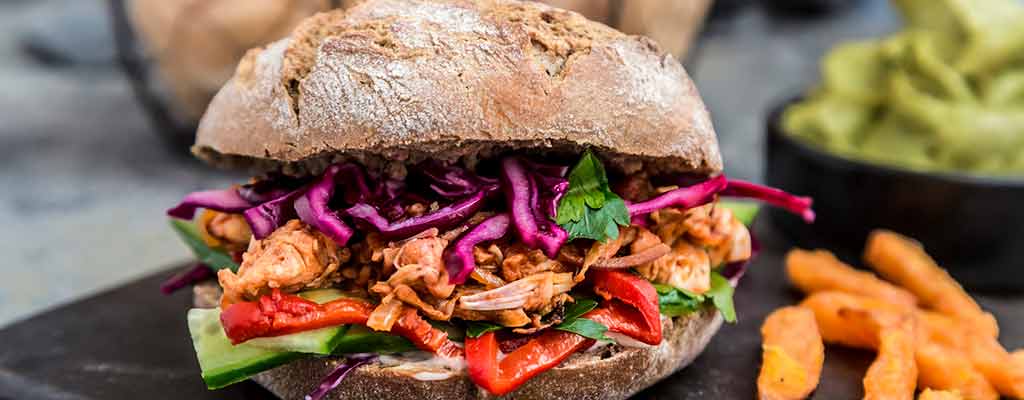 Slowcooker recept på pulled chicken 