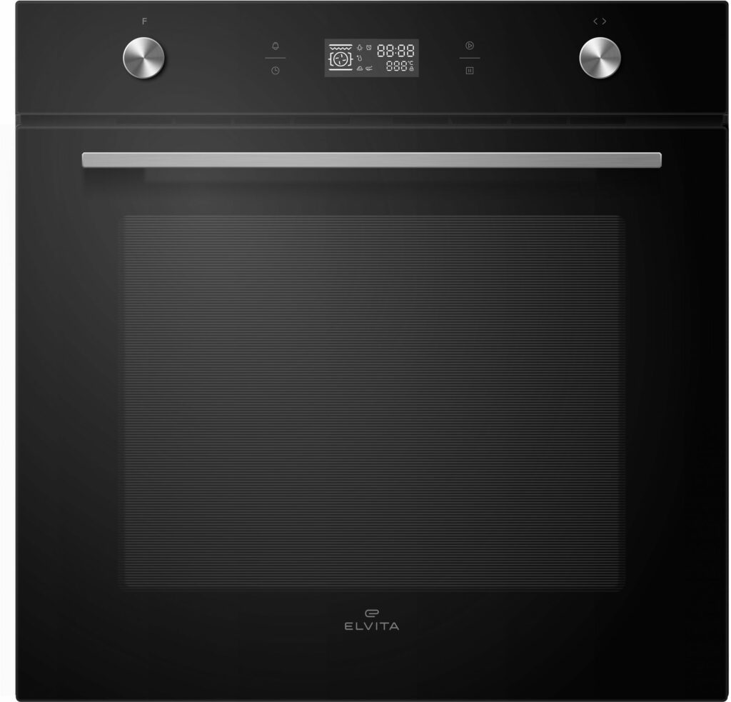 Elvita svart inbyggnadsugn CUI4704S